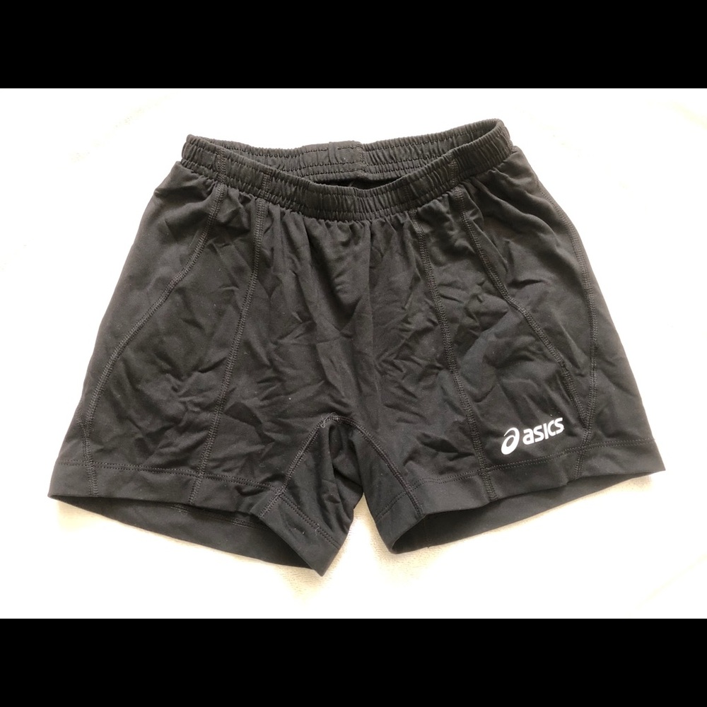 asics spandex shorts